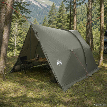 vidaXL Canopy Tent Water-Resistant Army Green