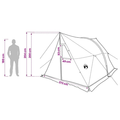 vidaXL Canopy Tent Water-Resistant Army Green