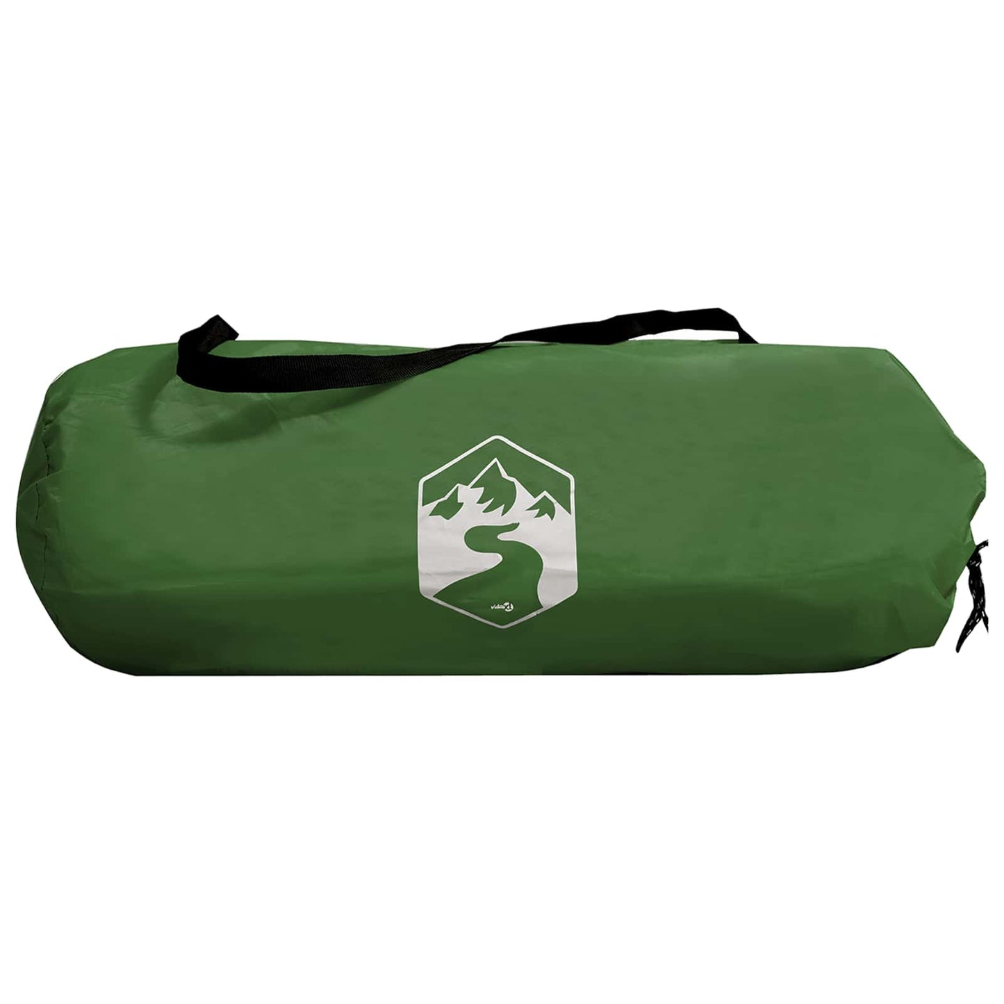 vidaXL Trekking Tent with Rainfly Water-Resistant 2-Person Green