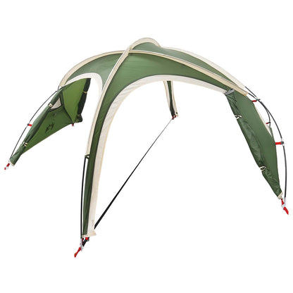 vidaXL Trekking Tent with Rainfly Water-Resistant 2-Person Green