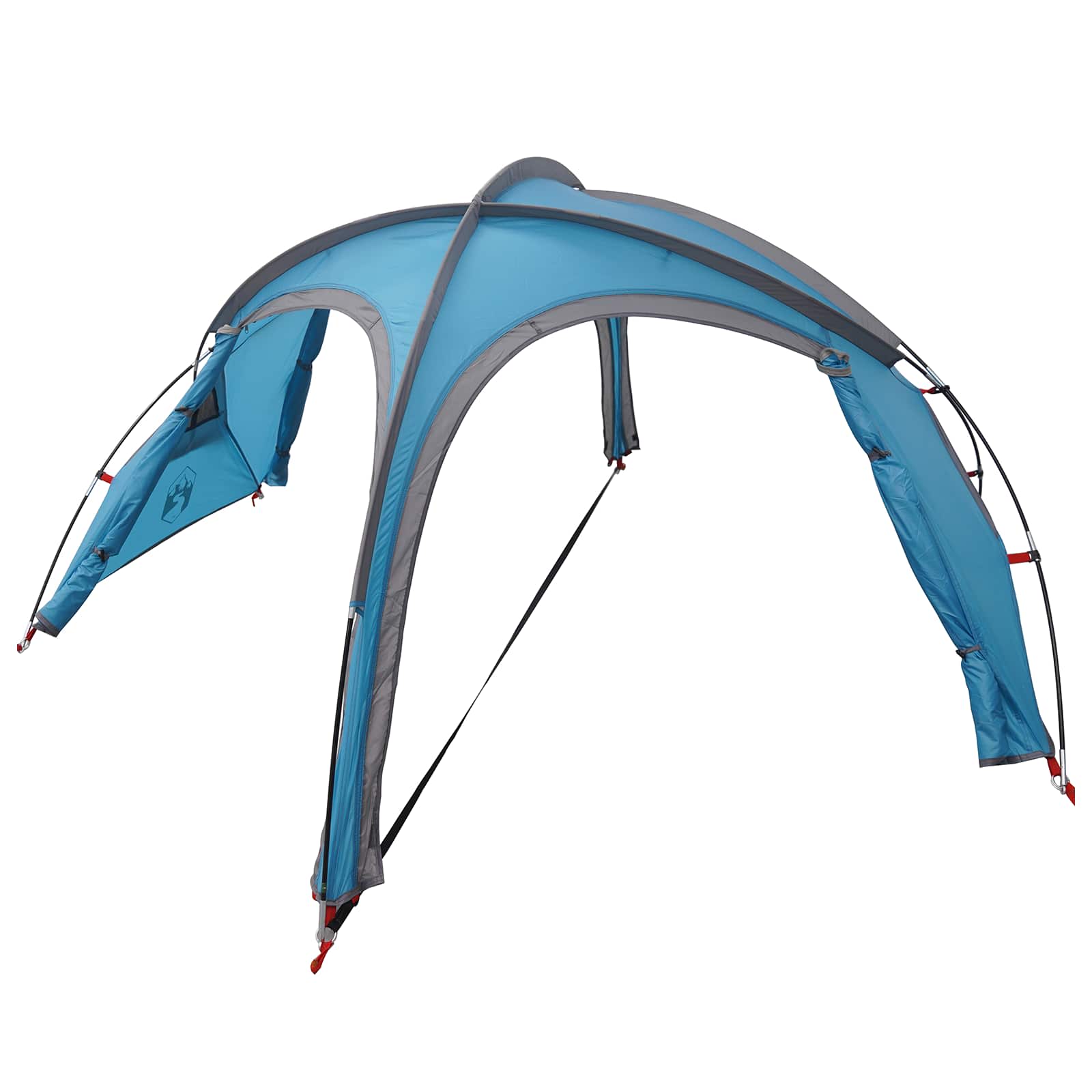 vidaXL Trekking Tent with Rainfly Water-Resistant 2-Person Blue
