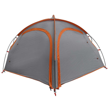 vidaXL Trekking Tent with Rainfly Water-Resistant 2-Person - Grey