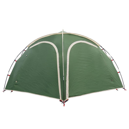 vidaXL Trekking Tent with Rainfly Water-Resistant 3-Person Green