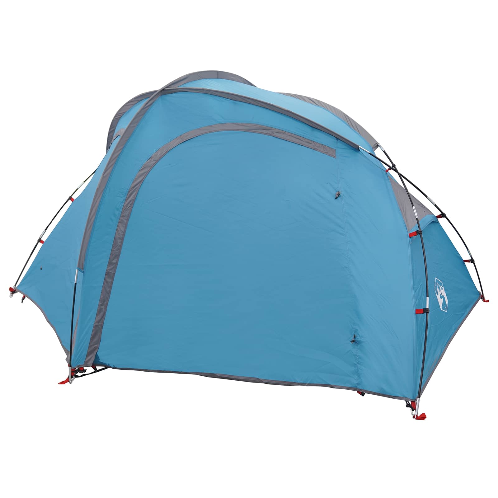 vidaXL Trekking Tent with Rainfly Water-Resistant 3-Person Blue