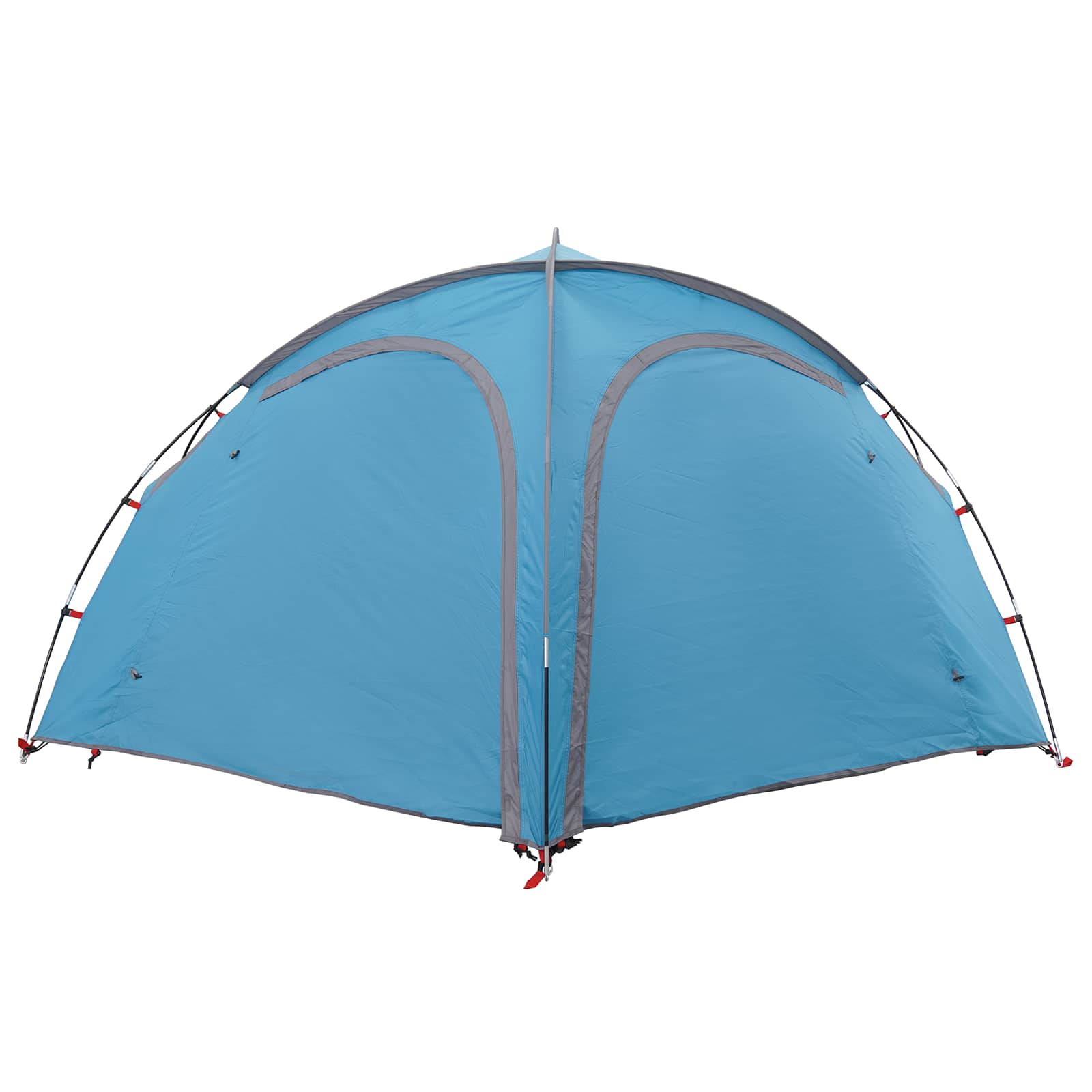 vidaXL Trekking Tent with Rainfly Water-Resistant 3-Person Blue