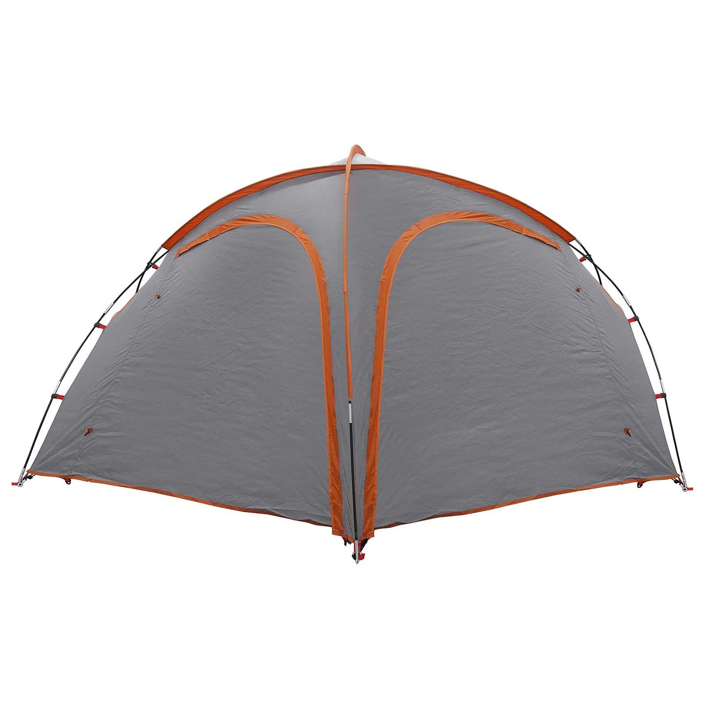 vidaXL Trekking Tent with Rainfly Water-Resistant 3-Person - Grey