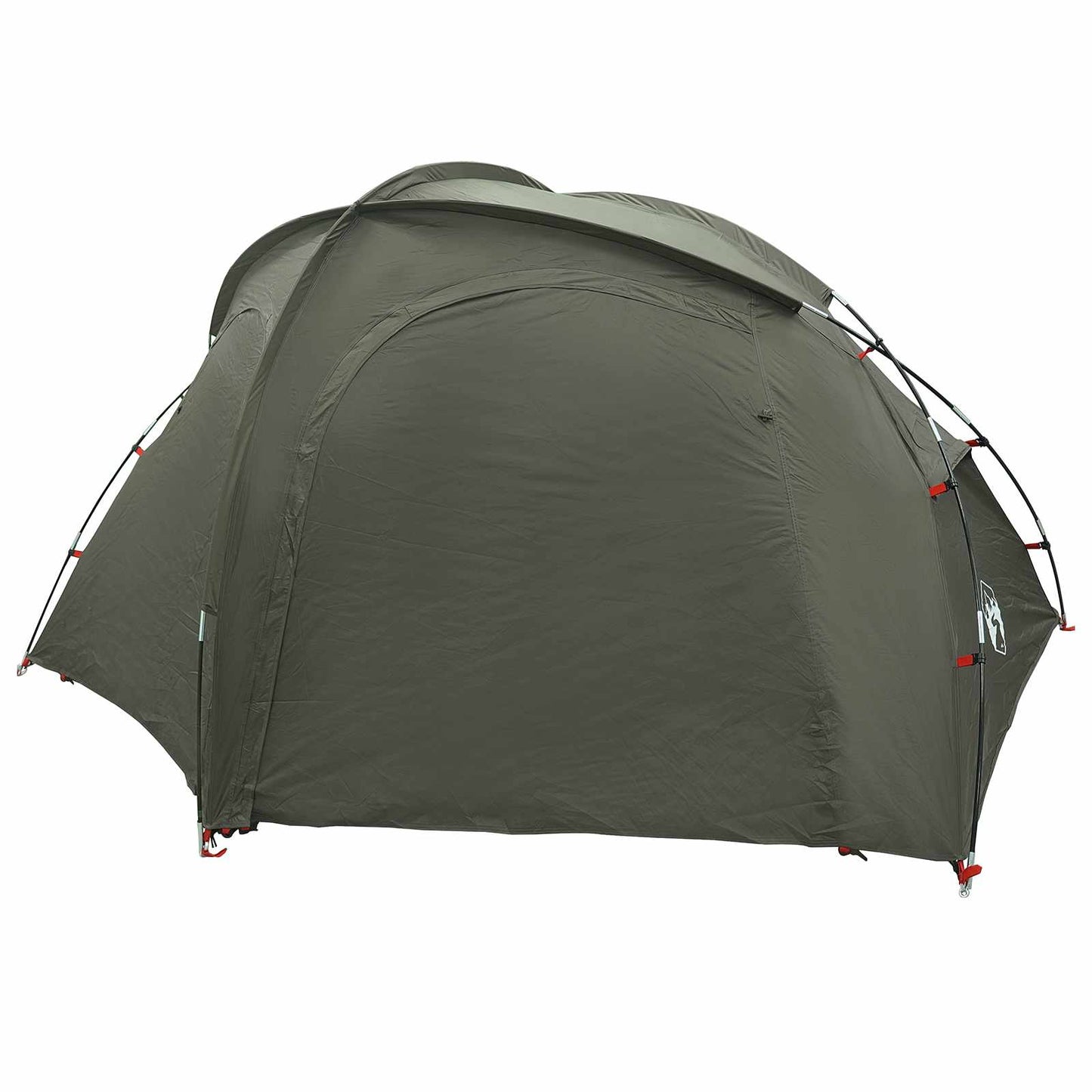 vidaXL Trekking Tent with Rainfly Water-Resistant 3-Person Army Green