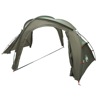 vidaXL Trekking Tent with Rainfly Water-Resistant 3-Person Army Green
