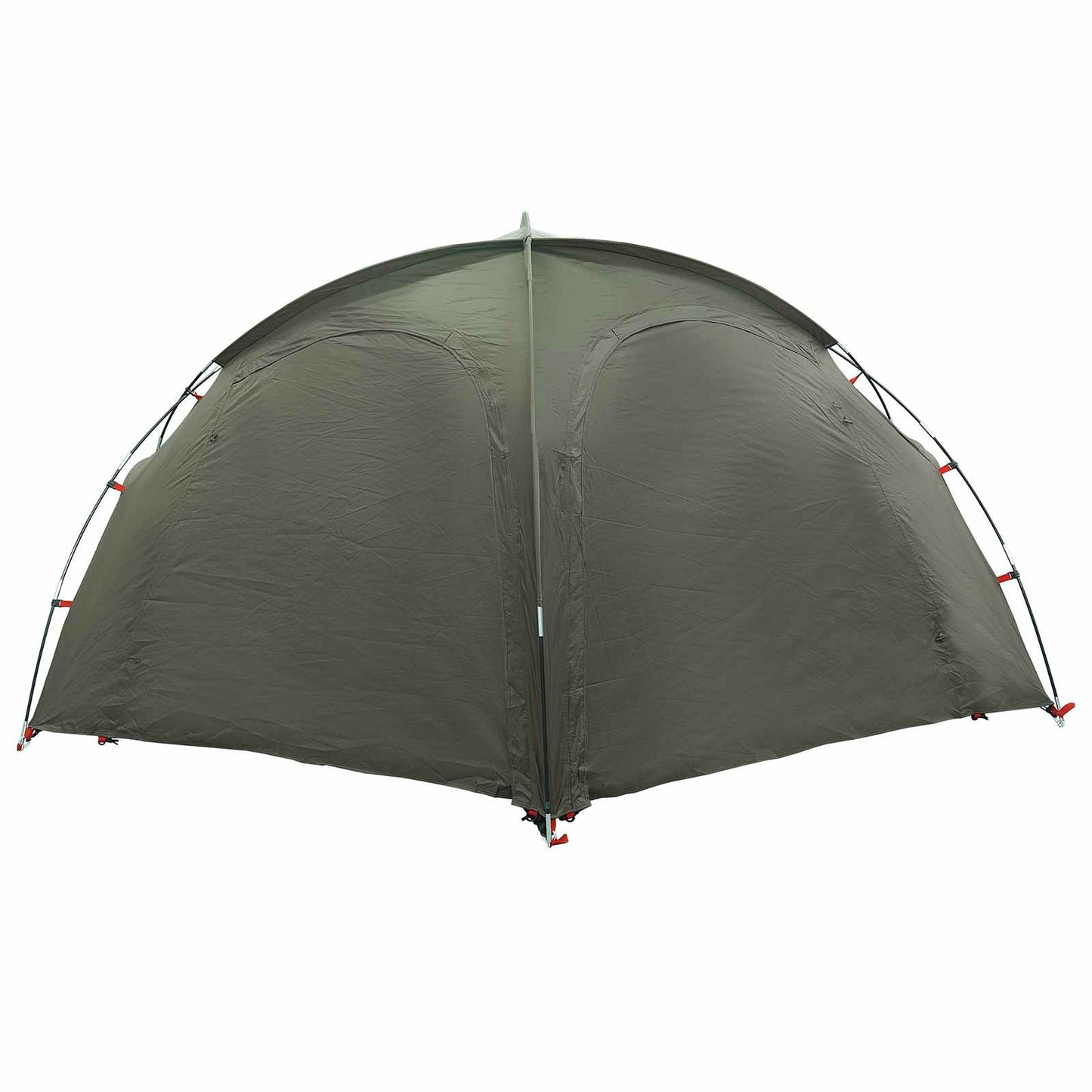 vidaXL Trekking Tent with Rainfly Water-Resistant 3-Person Army Green