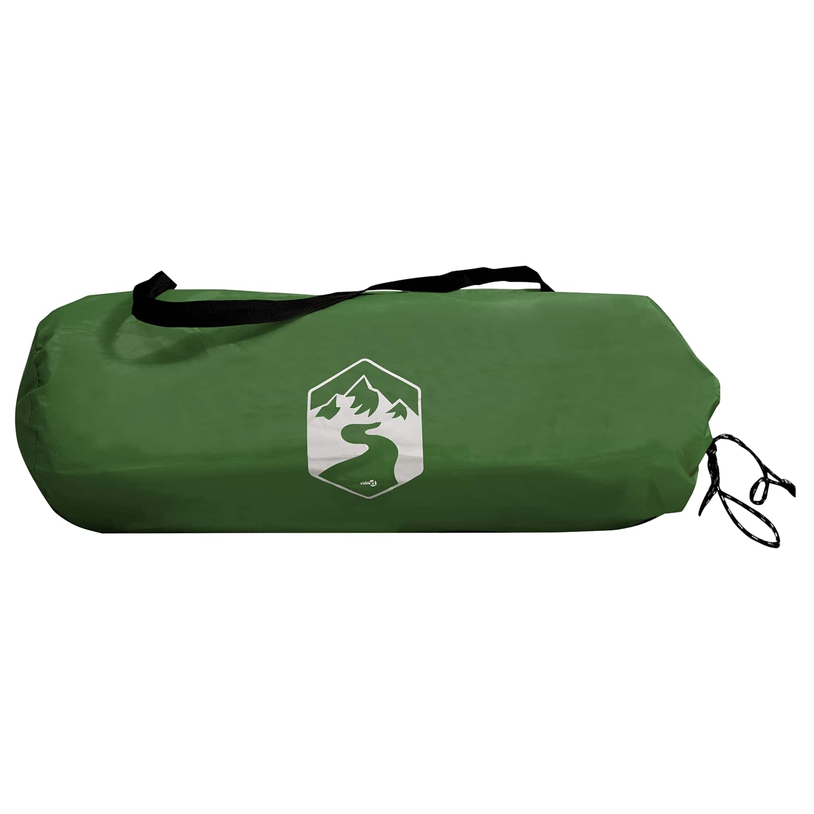 vidaXL Hiking Tent Water-Resistant 2-Person Green