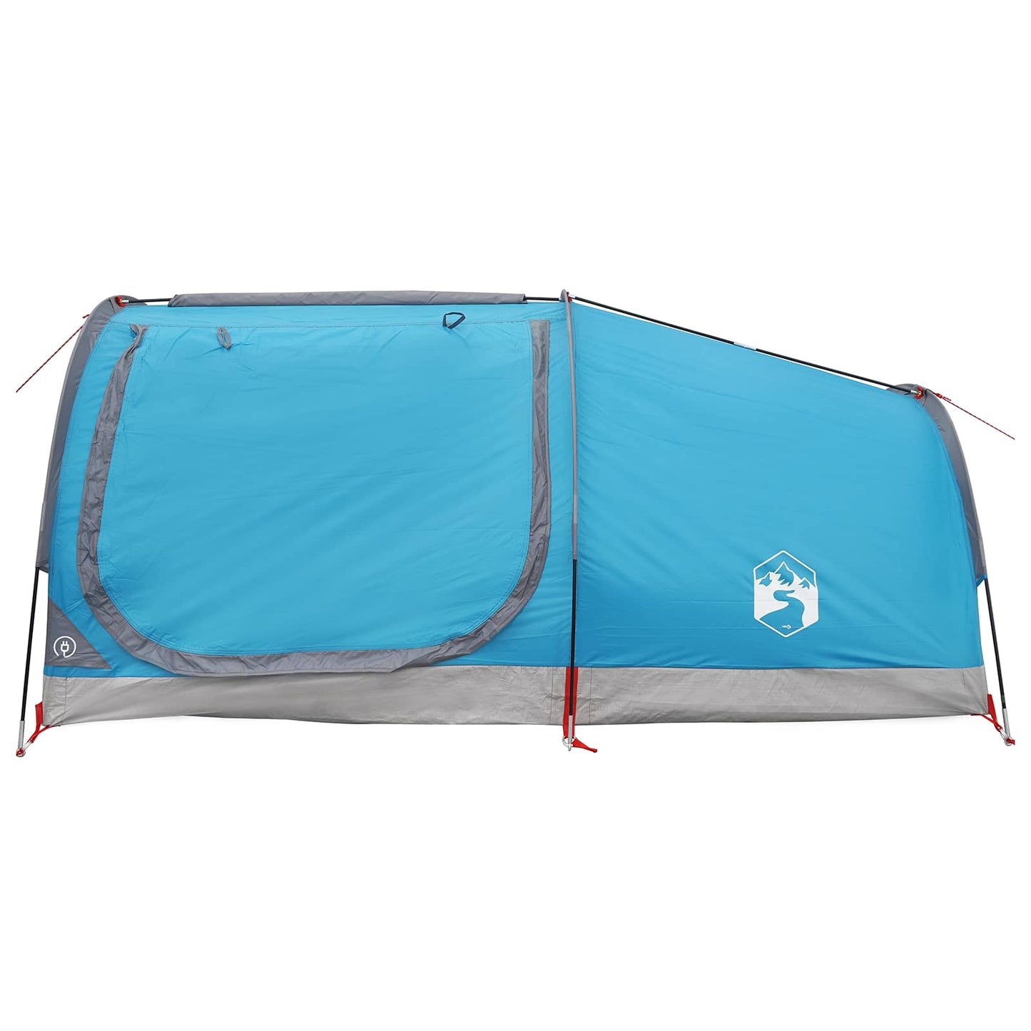 vidaXL Hiking Tent Water-Resistant 2-Person Blue