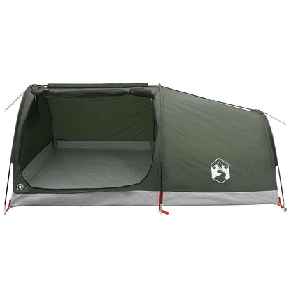 vidaXL Hiking Tent Water-Resistant 2-Person Army Green