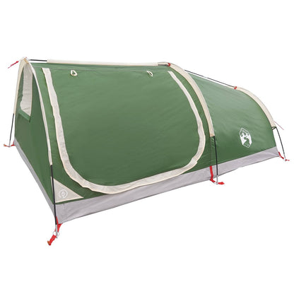 vidaXL Hiking Tent Water-Resistant 1-Person 1-Person Green