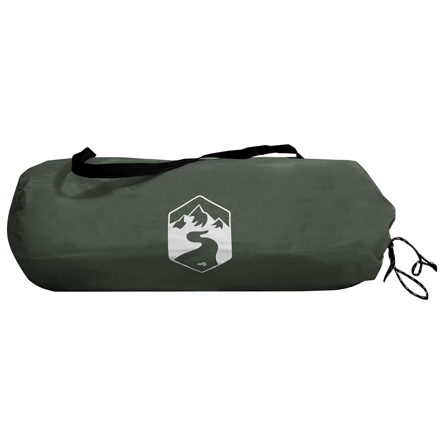 vidaXL Hiking Tent Water-Resistant 1-Person Army Green