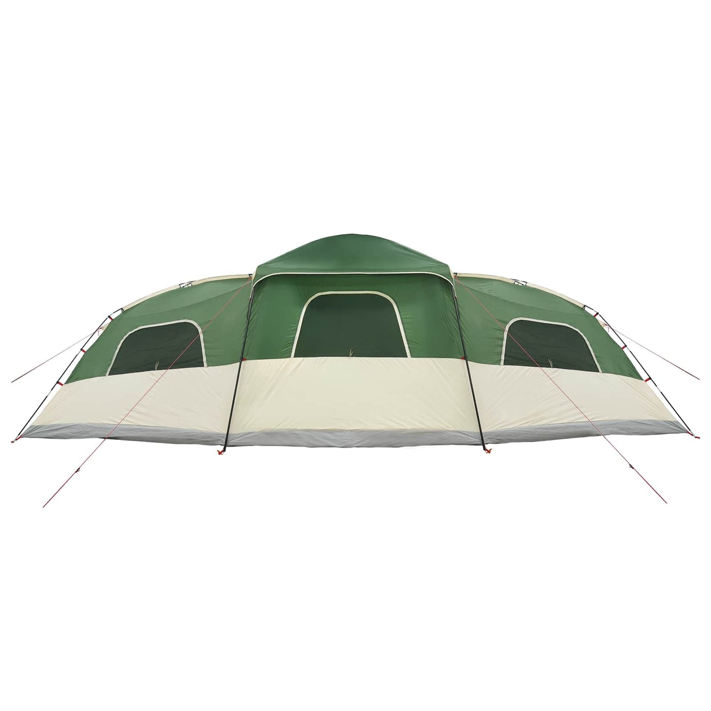 vidaXL Family Tent with Rainfly Water-resistant 18-Person Green - 41984