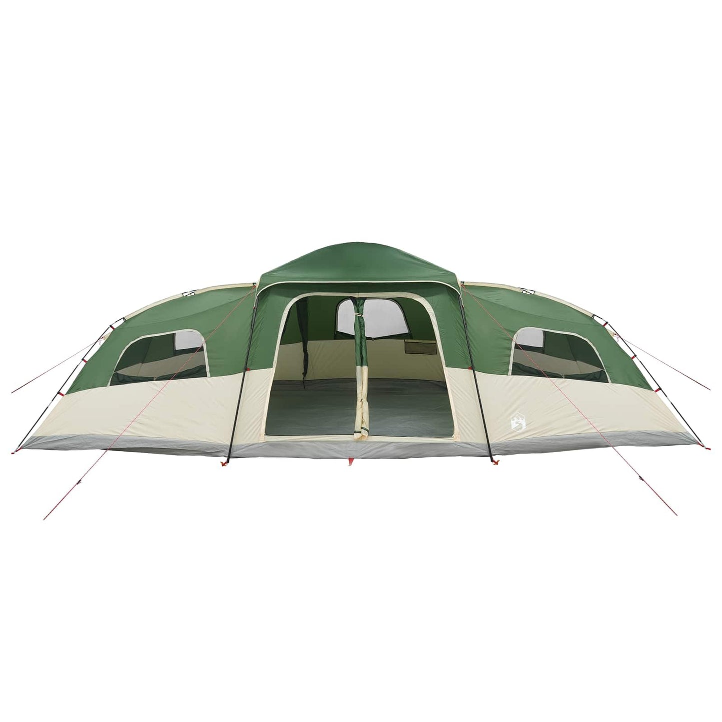 vidaXL Family Tent with Rainfly Water-resistant 18-Person Green - 41984