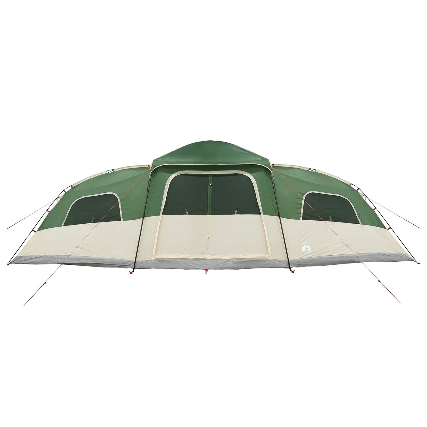 vidaXL Family Tent with Rainfly Water-resistant 18-Person Green - 41984