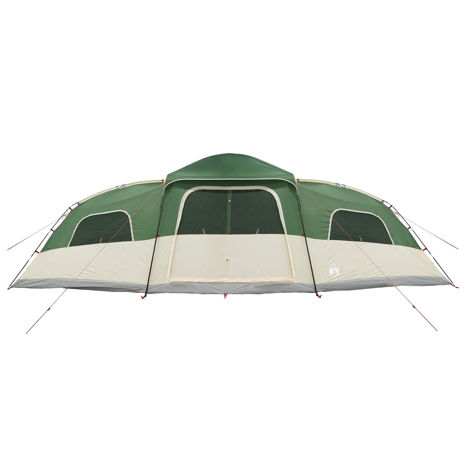 vidaXL Family Tent with Rainfly Water-resistant 18-Person Green - 41984