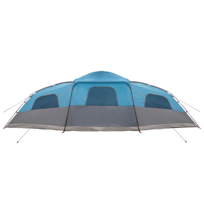 vidaXL Family Tent with Rainfly Water-resistant 18-Person Blue - 41993