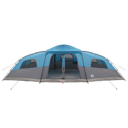 vidaXL Family Tent with Rainfly Water-resistant 18-Person Blue - 41993