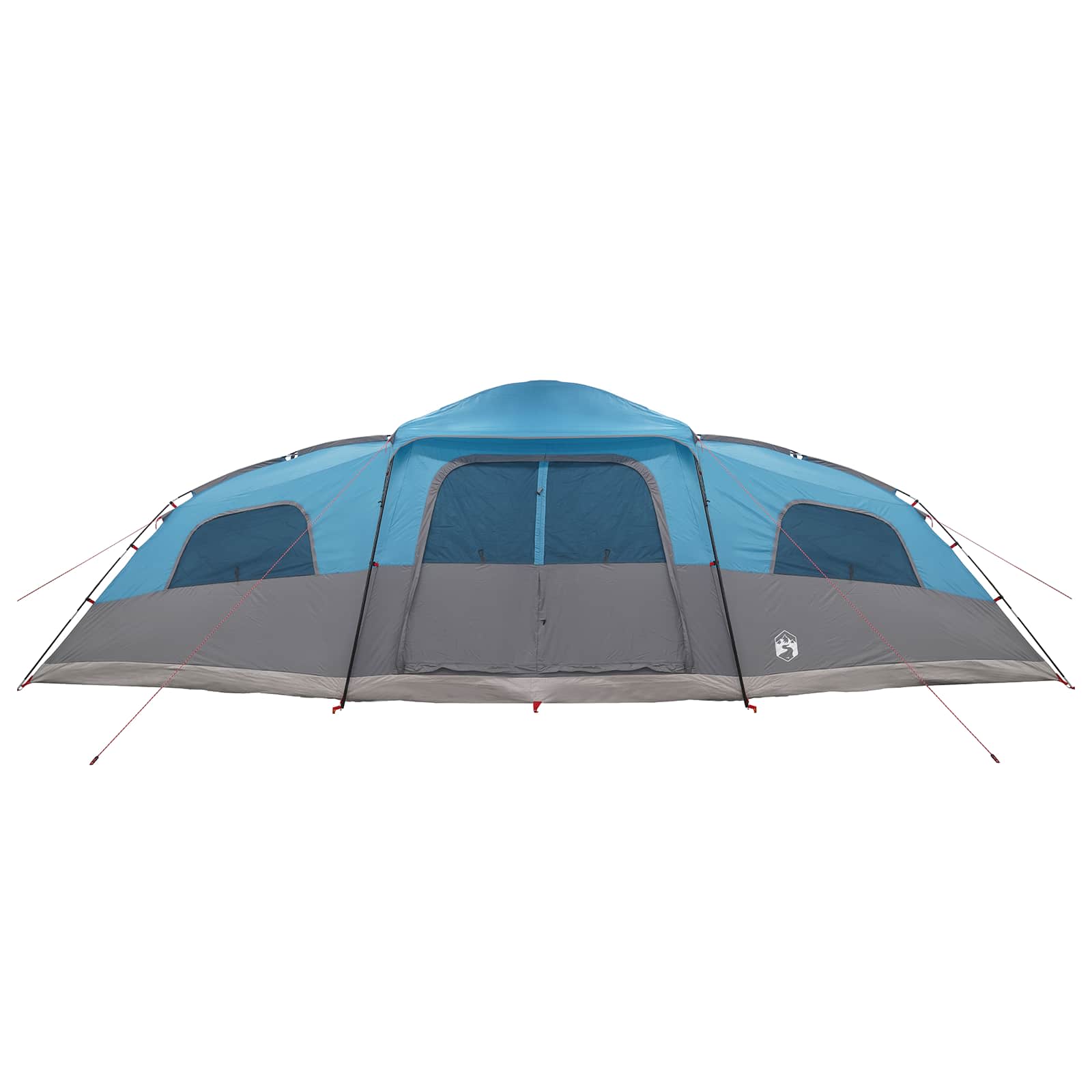 vidaXL Family Tent with Rainfly Water-resistant 18-Person Blue - 41993