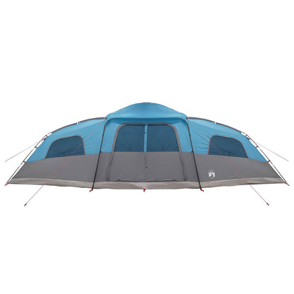 vidaXL Family Tent with Rainfly Water-resistant 18-Person Blue - 41993