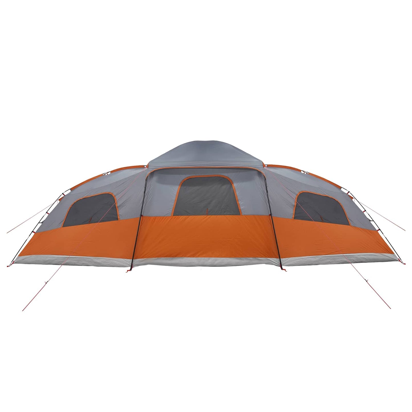 vidaXL Family Tent with Rainfly Water-resistant 18-Person - Grey - 41998