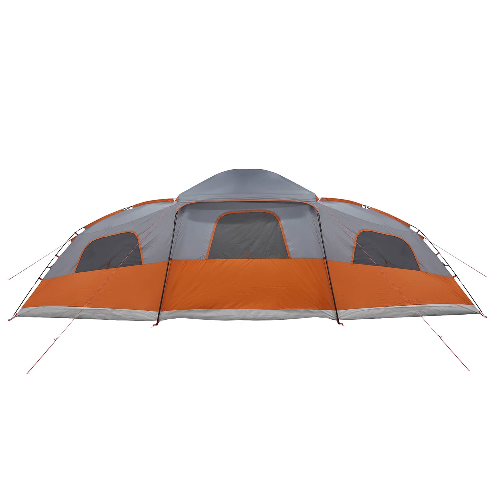 vidaXL Family Tent with Rainfly Water-resistant 18-Person - Grey - 41998