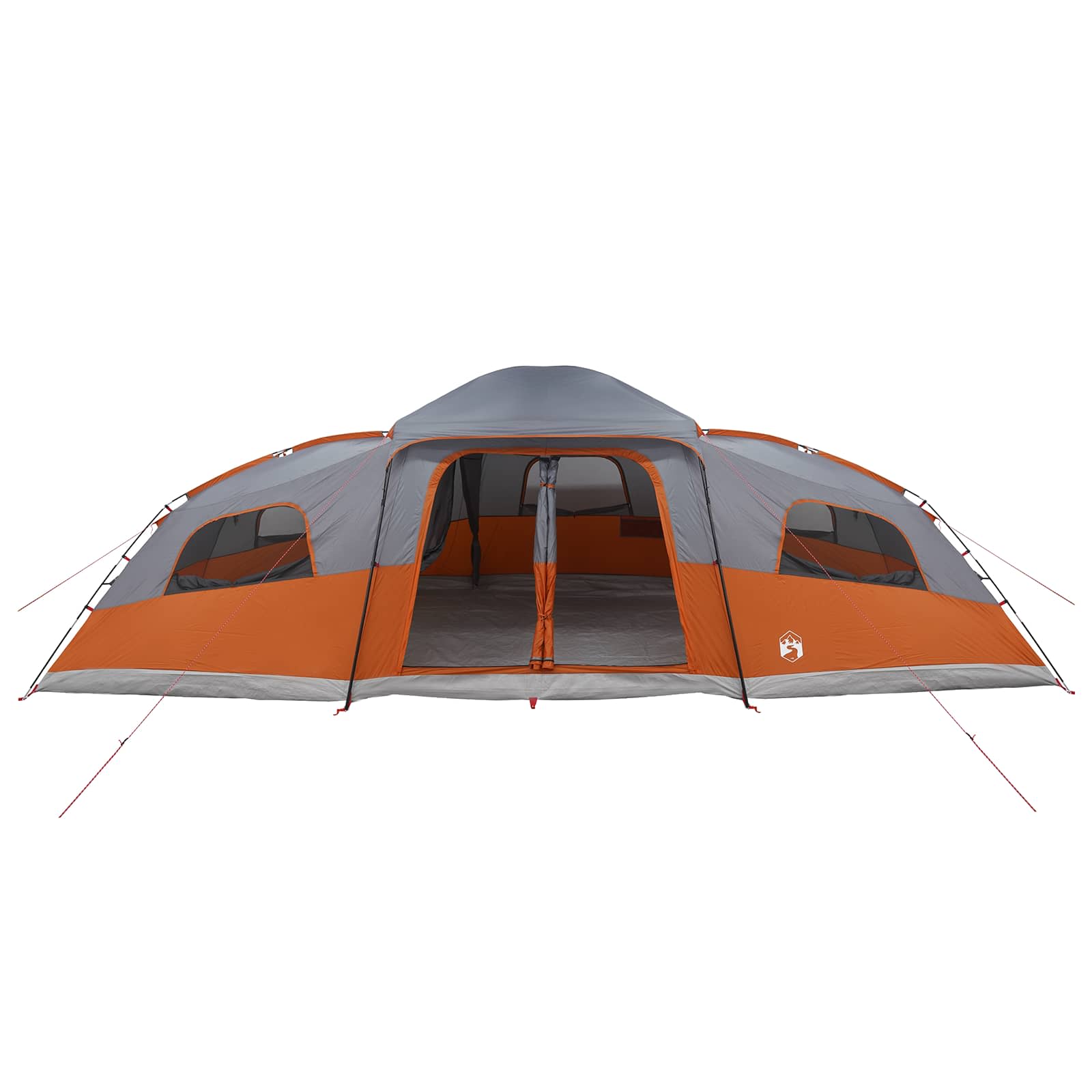vidaXL Family Tent with Rainfly Water-resistant 18-Person - Grey - 41998