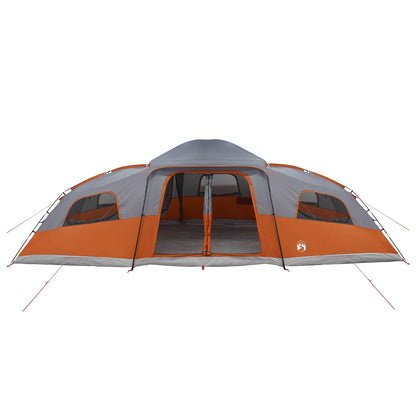 vidaXL Family Tent with Rainfly Water-resistant 18-Person - Grey - 41998