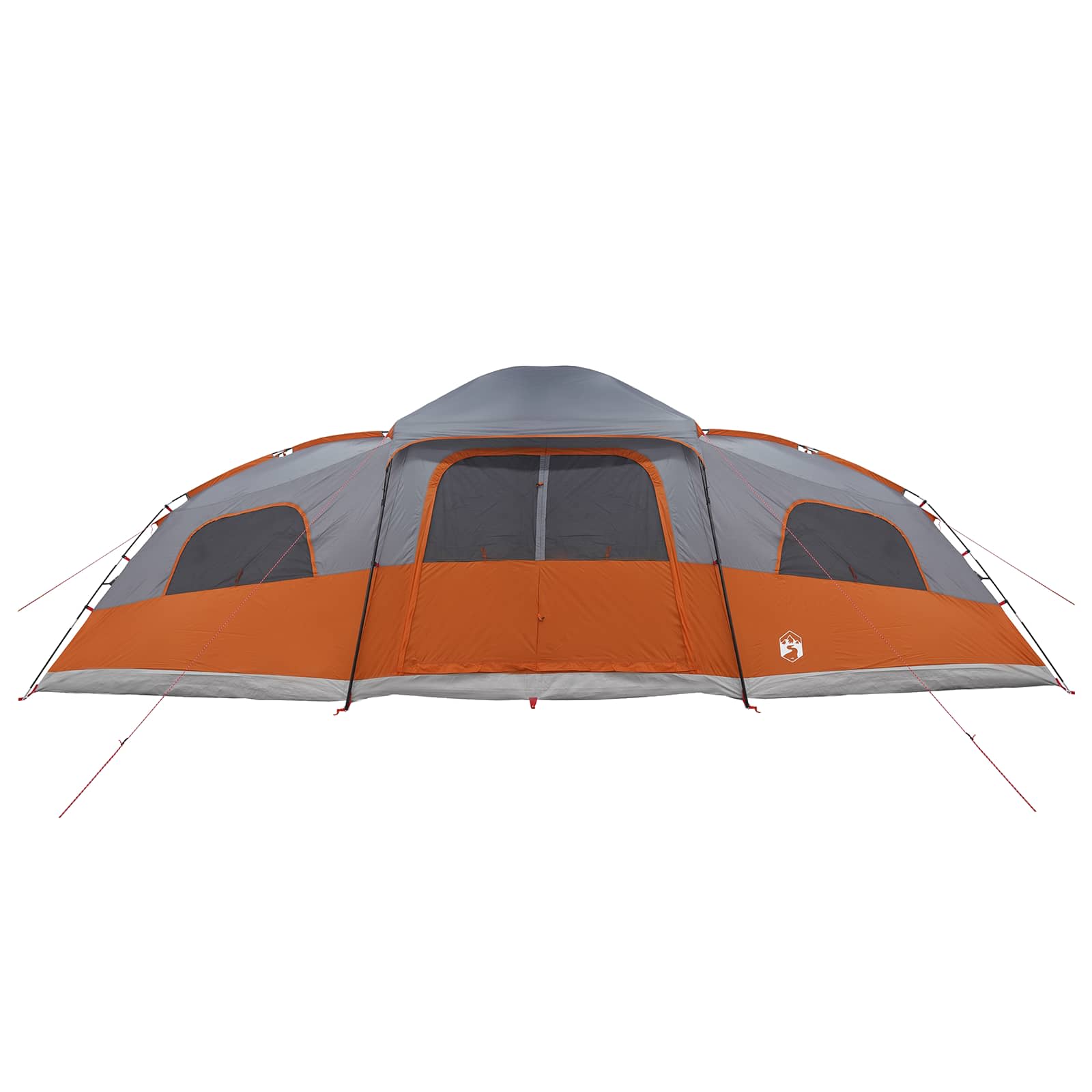 vidaXL Family Tent with Rainfly Water-resistant 18-Person - Grey - 41998