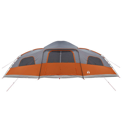 vidaXL Family Tent with Rainfly Water-resistant 18-Person - Grey - 41998