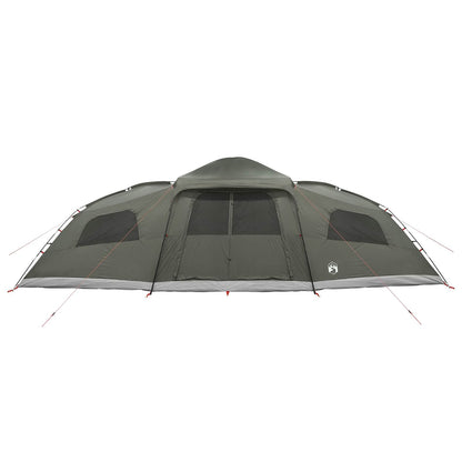 vidaXL Family Tent with Rainfly Water-resistant 18-Person Army Green