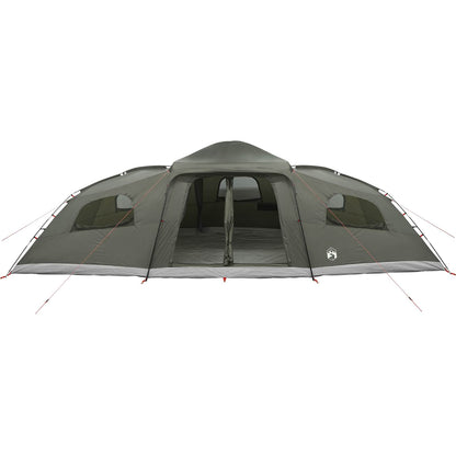 vidaXL Family Tent with Rainfly Water-resistant 18-Person Army Green