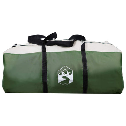 vidaXL Tunnel Tent with Rainfly Water-Resistant 10-Person Green