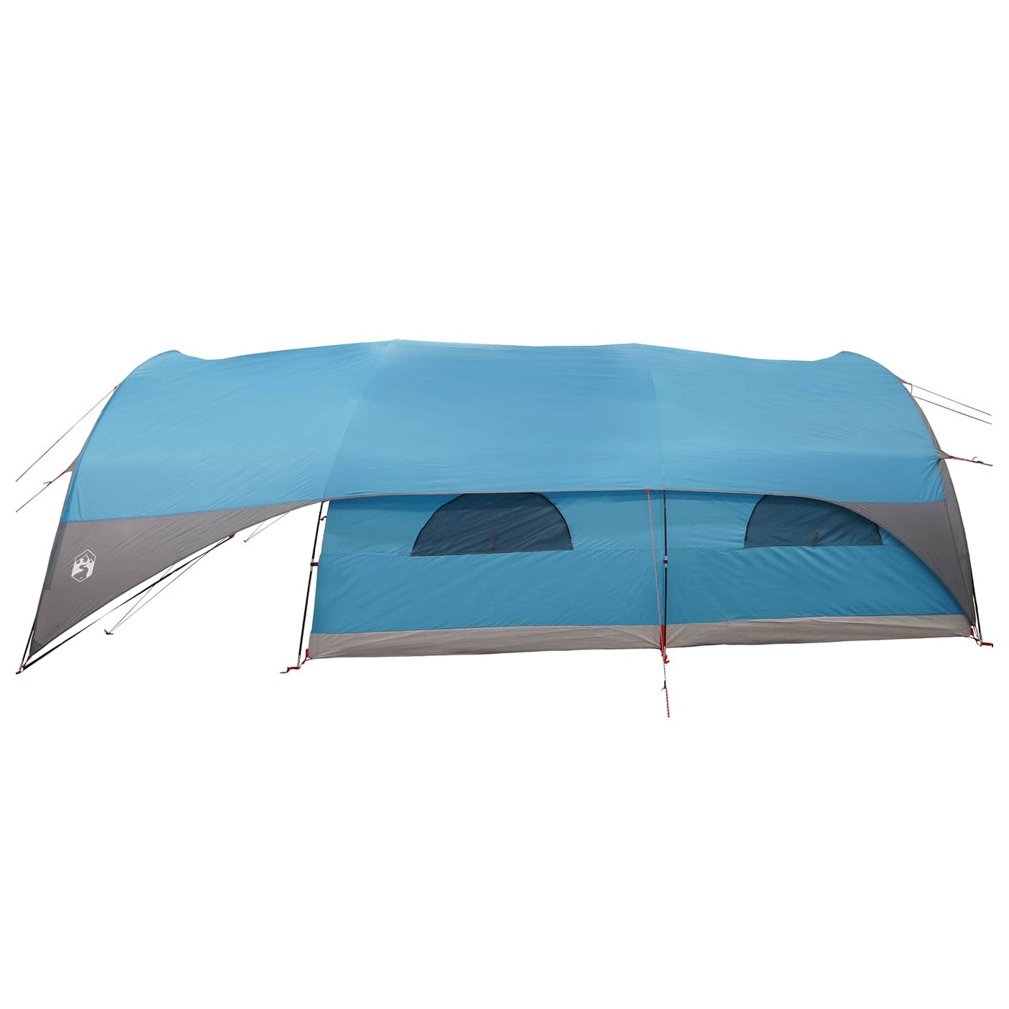 vidaXL Tunnel Tent with Rainfly Water-Resistant 10-Person Blue