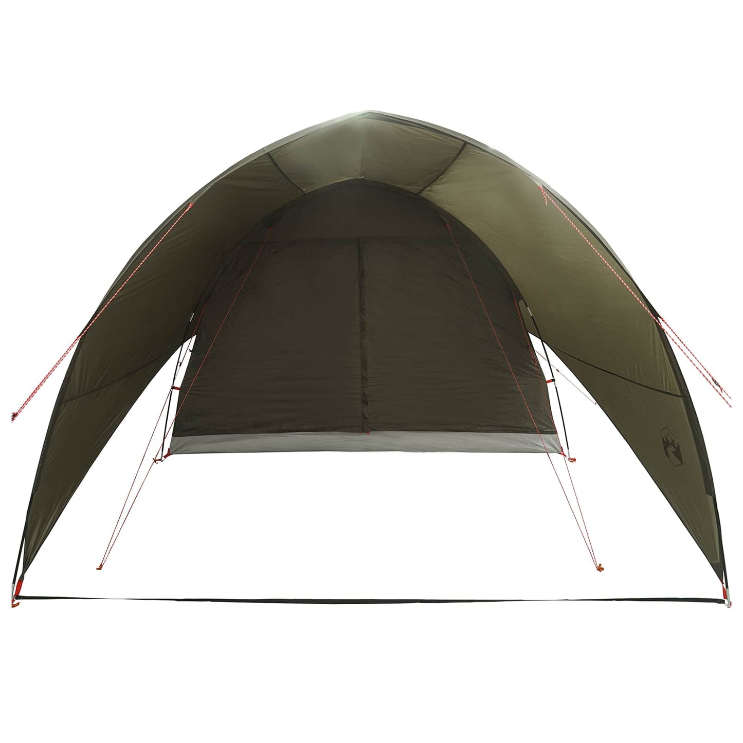 vidaXL Tunnel Tent with Rainfly Water-Resistant 10-Person Army Green