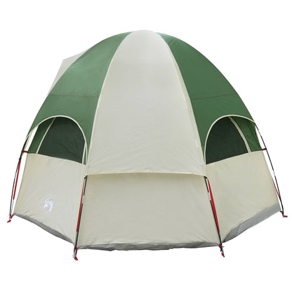 vidaXL Family Tent with Rainfly Water-resistant 14-Person Green - 42013