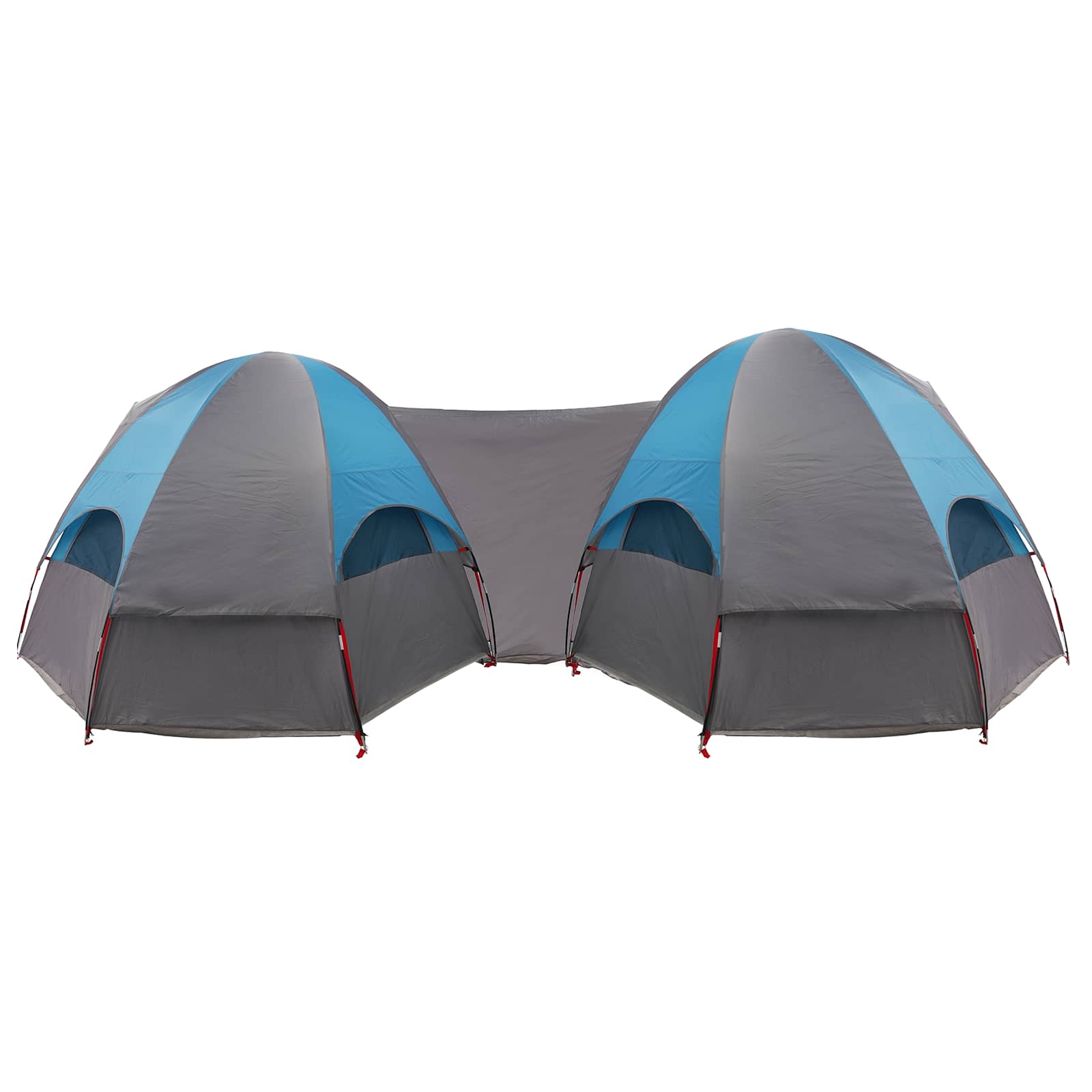 vidaXL Family Tent with Rainfly Water-resistant 14-Person Blue - 42020