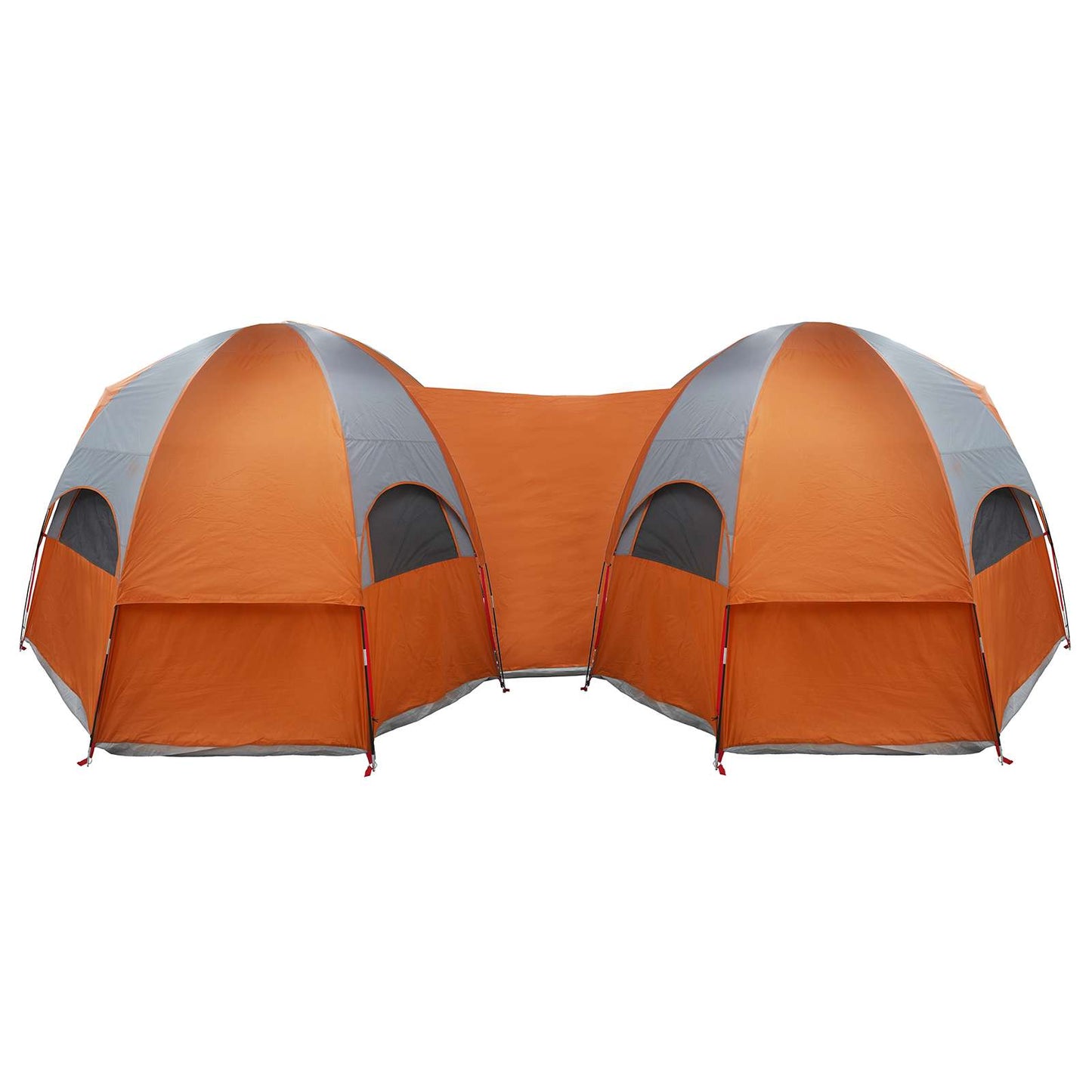 vidaXL Family Tent with Rainfly Water-resistant 14-Person - Grey - 42024