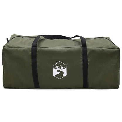 vidaXL Family Tent with Rainfly Water-resistant 14-Person Army Green - 42027