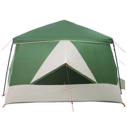 vidaXL Family Tent with Rainfly Water-resistant 9-Person Green