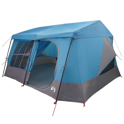 vidaXL Family Tent with Rainfly Water-resistant 9-Person Blue