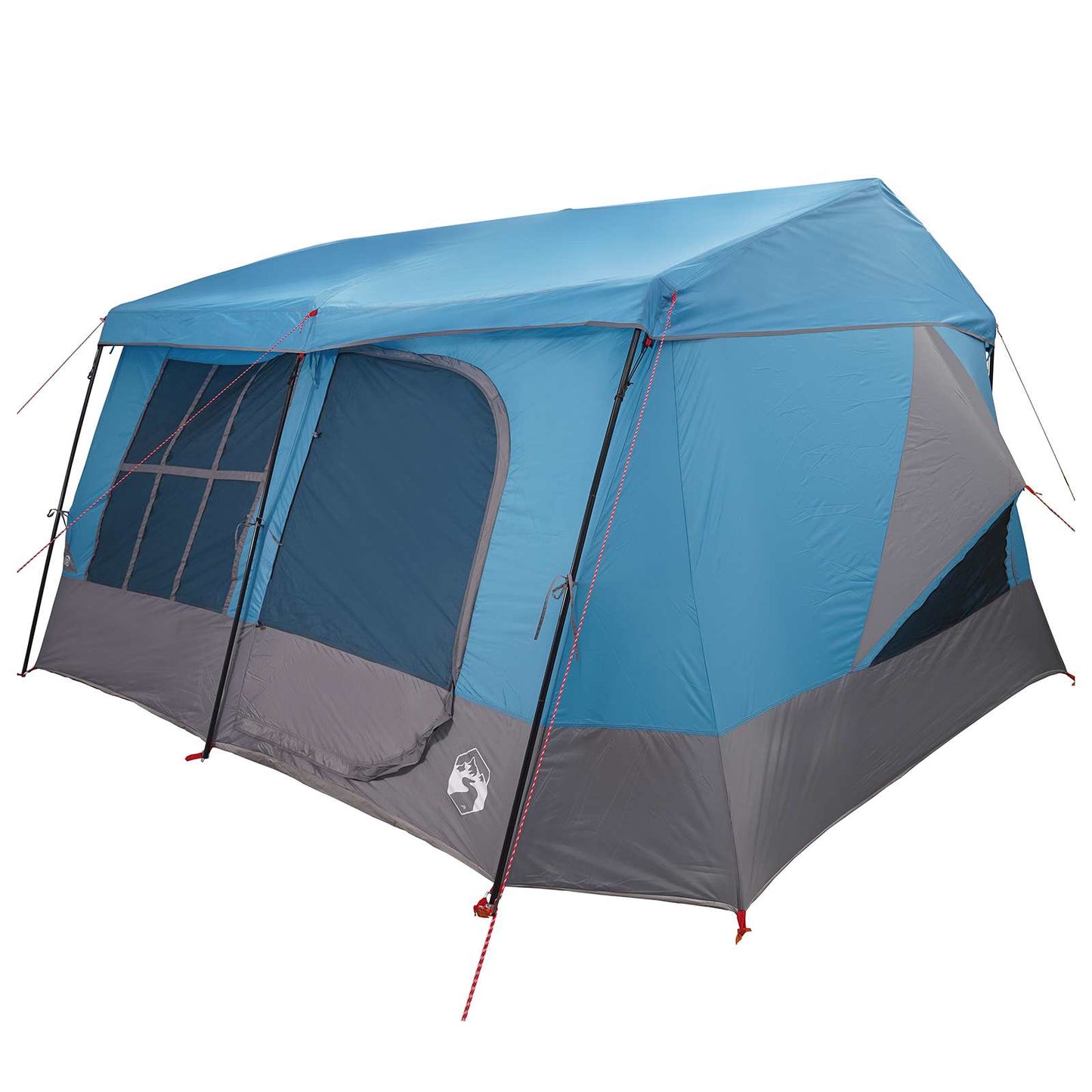 vidaXL Family Tent with Rainfly Water-resistant 9-Person Blue