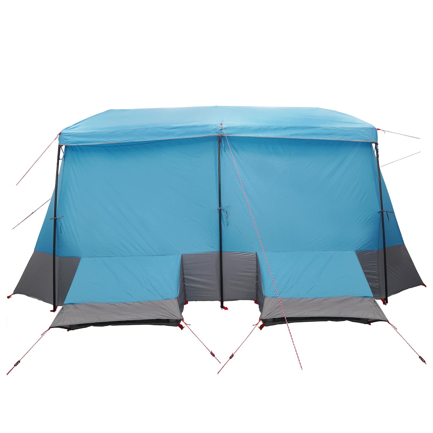 vidaXL Family Tent with Rainfly Water-resistant 9-Person Blue