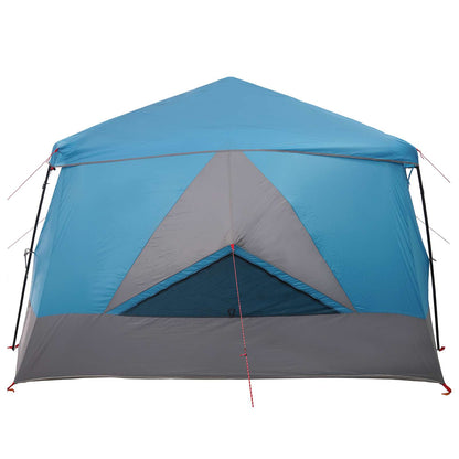 vidaXL Family Tent with Rainfly Water-resistant 9-Person Blue