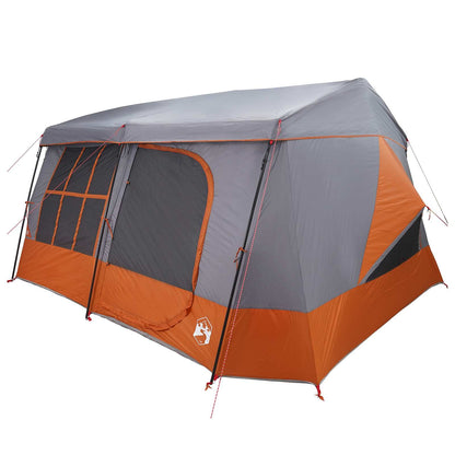 vidaXL Family Tent with Rainfly Water-resistant 9-Person - Grey