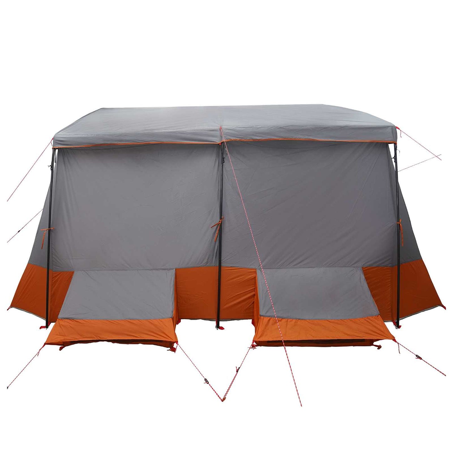 vidaXL Family Tent with Rainfly Water-resistant 9-Person - Grey