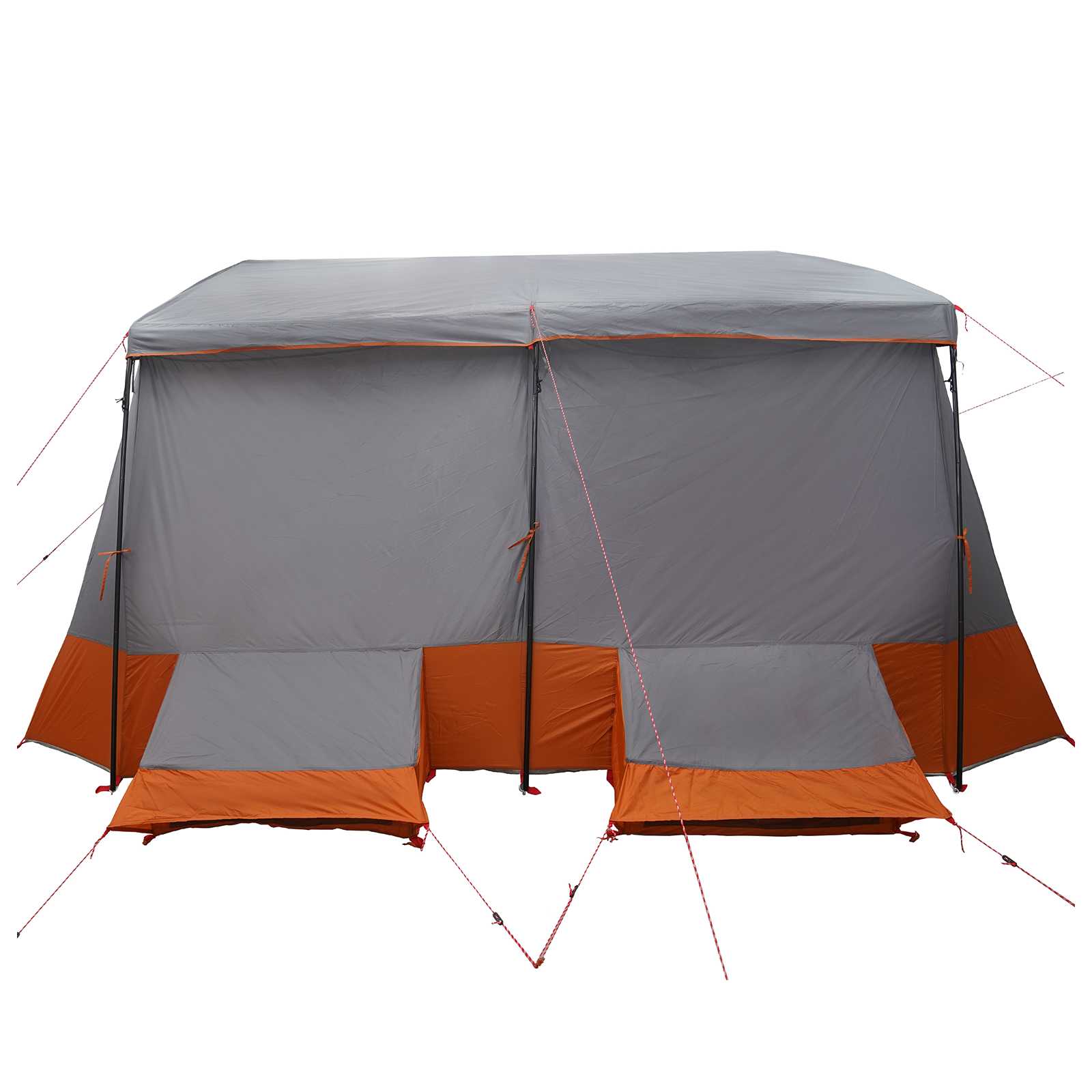 vidaXL Family Tent with Rainfly Water-resistant 9-Person - Grey