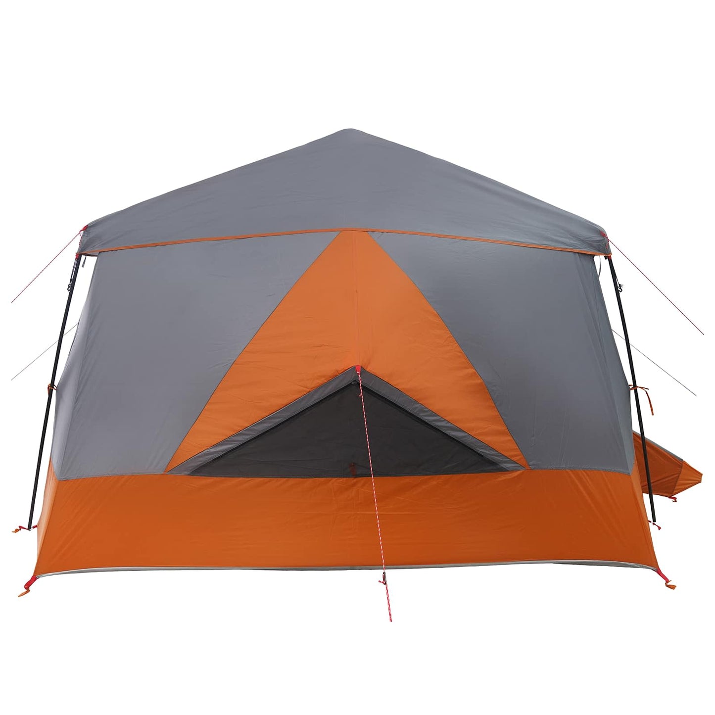 vidaXL Family Tent with Rainfly Water-resistant 9-Person - Grey